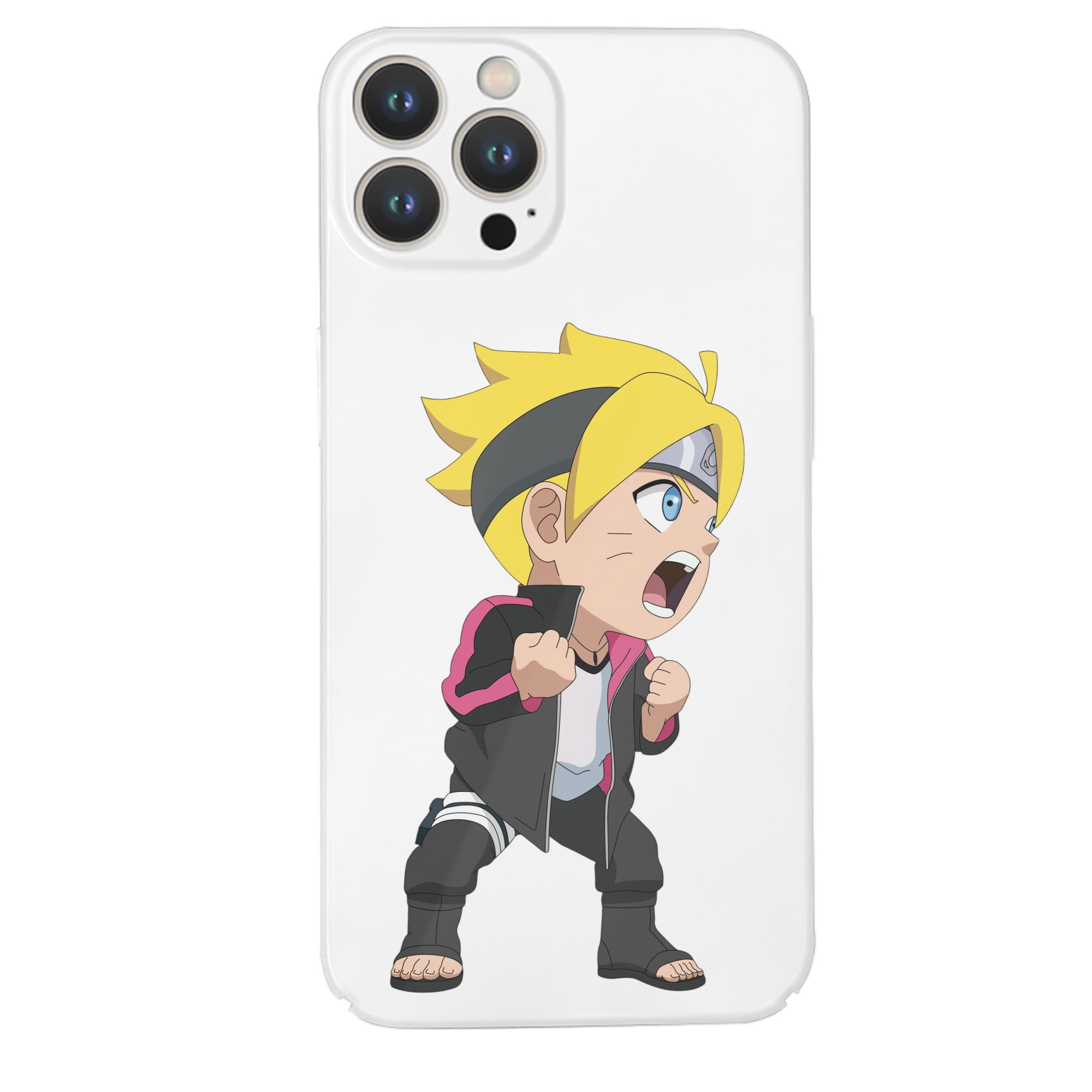 （画像用） NARUTO -ナルト- うずまき ボルト Uzumaki Boruto 【iPhone 14シリーズ対応】ハードケース